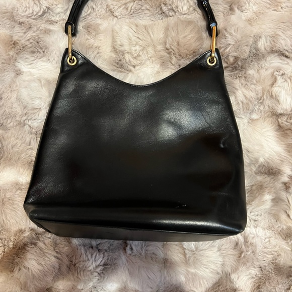 Gucci Bamboo black leather bag Tom Ford era (callouts in photos) please look - Picture 4 of 14